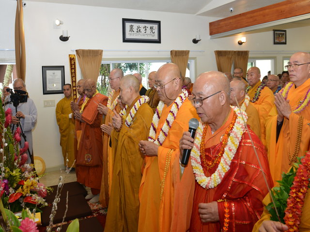 Đại lễ Lạc Thành Ngôi chánh điện - Thiền viện Chân Không,Hawaii - Hoa Kỳ