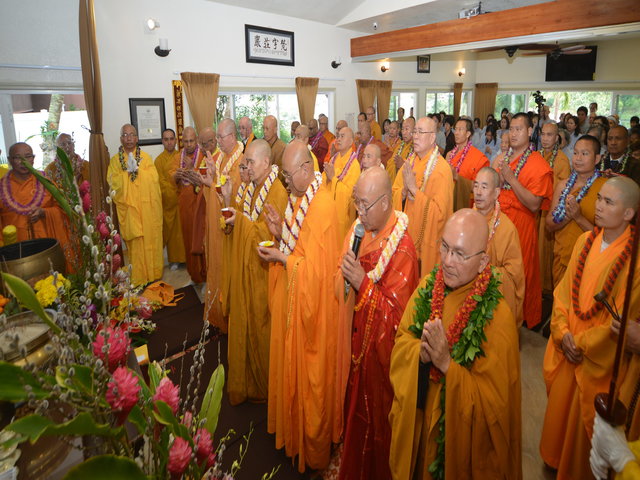 Đại lễ Lạc Thành Ngôi chánh điện - Thiền viện Chân Không,Hawaii - Hoa Kỳ