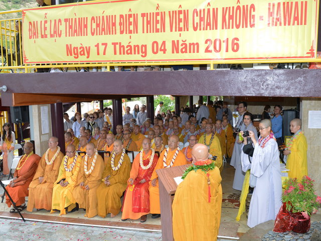 Đại lễ Lạc Thành Ngôi chánh điện - Thiền viện Chân Không,Hawaii - Hoa Kỳ