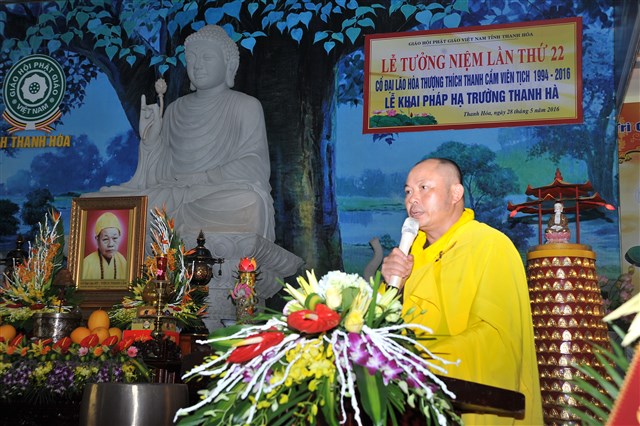 Thanh Hóa: Lễ khai pháp tại hạ trường Thanh Hà