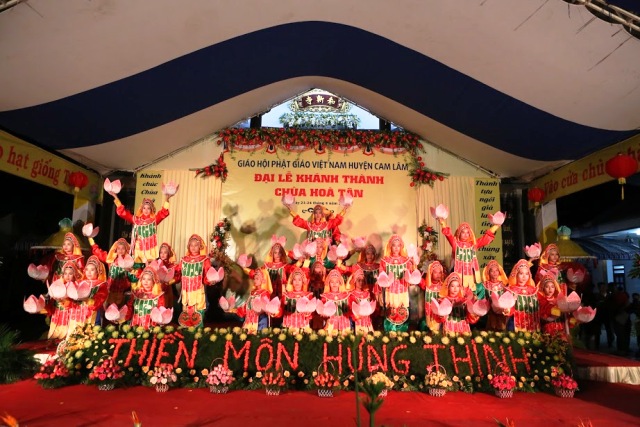 Khánh Hòa: Lễ Khánh thành chùa Hòa Tân (Cam Lâm)