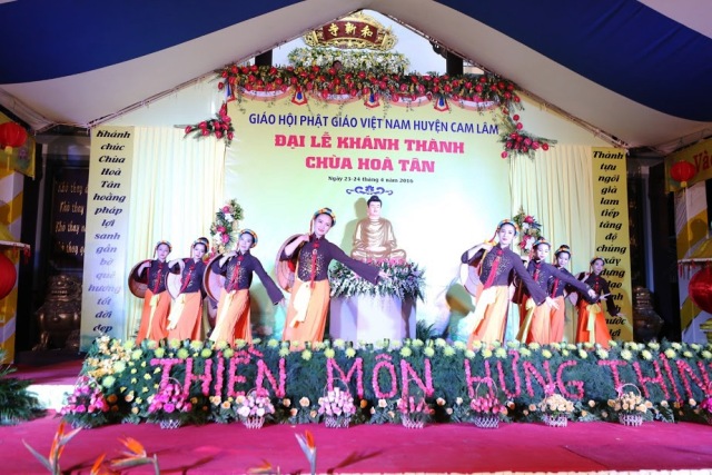 Khánh Hòa: Lễ Khánh thành chùa Hòa Tân (Cam Lâm)