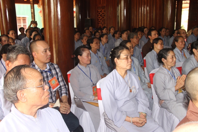 Ban Hướng dẫn Phật tử Trung ương thăm và làm việc tại Hà Tĩnh