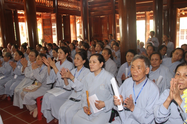 Ban Hướng dẫn Phật tử Trung ương thăm và làm việc tại Hà Tĩnh