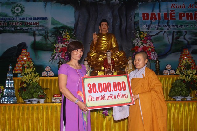 Thanh Hóa: Chùa Thiên Thanh kính mừng Phật đản PL. 2560
