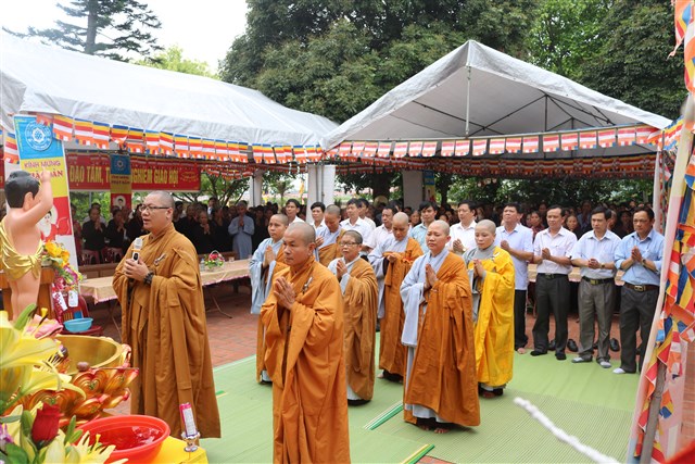 Thanh Hóa: Phật giáo huyện Hà Trung tổ chức đại lễ Phật đản PL.2560