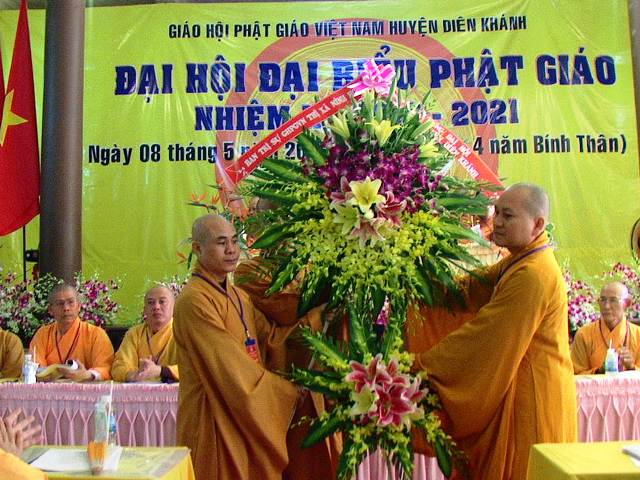 Khánh Hòa: Đại hội đại biểu Phật giáo huyện Diên Khánh lần thứ VI (2016-2021)