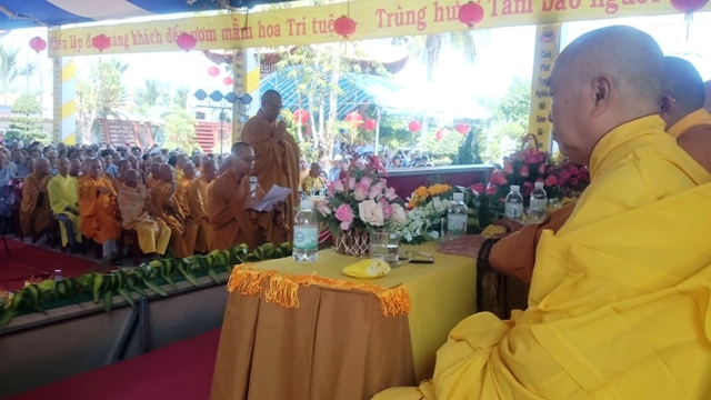 Khánh Hòa: Lễ Khánh thành chùa Hòa Tân (Cam Lâm)