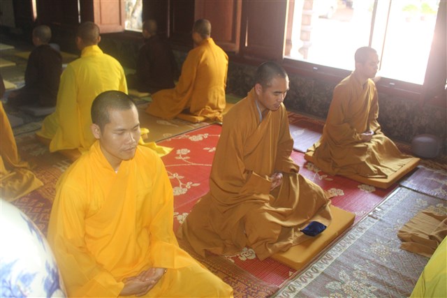 Thanh Hóa: ĐĐ. Thích Trúc Thông Tánh hướng dẫn phương pháp tọa thiền