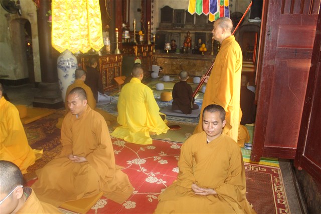 Thanh Hóa: ĐĐ. Thích Trúc Thông Tánh hướng dẫn phương pháp tọa thiền