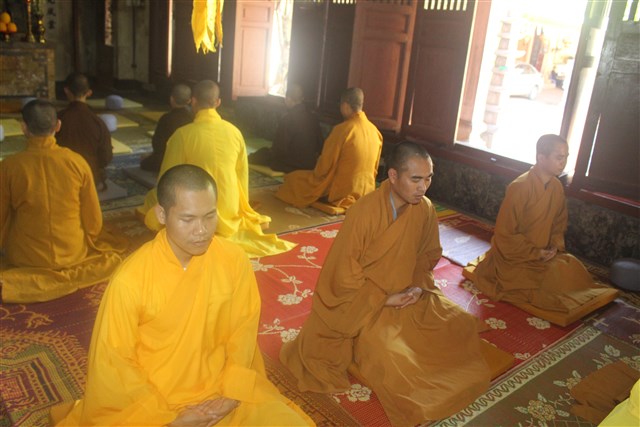 Thanh Hóa: ĐĐ. Thích Trúc Thông Tánh hướng dẫn phương pháp tọa thiền