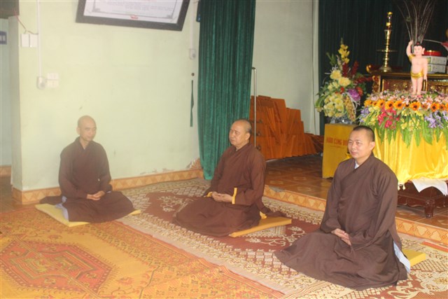 Thanh Hóa: ĐĐ. Thích Trúc Thông Tánh hướng dẫn phương pháp tọa thiền