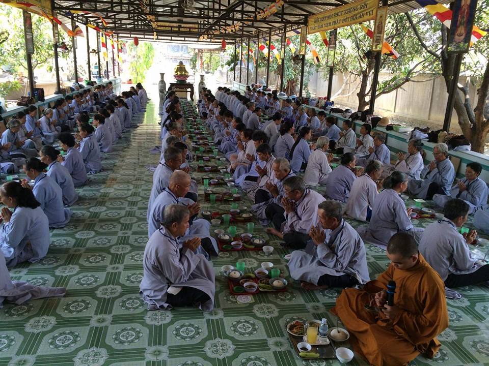 Khánh Hòa: Chùa Sắc tứ Minh Thiện tổ chức khóa tu Niệm Phật Một Ngày An Lạc