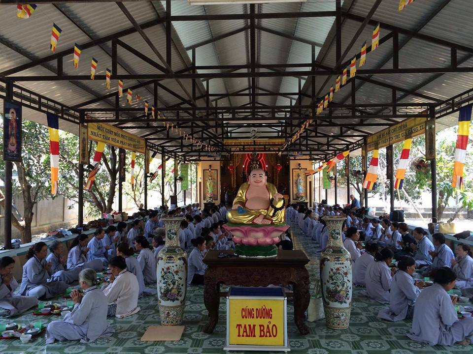 Khánh Hòa: Chùa Sắc tứ Minh Thiện tổ chức khóa tu Niệm Phật Một Ngày An Lạc