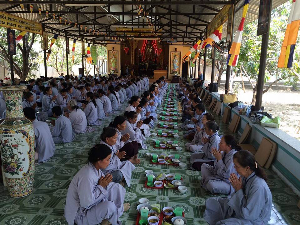 Khánh Hòa: Chùa Sắc tứ Minh Thiện tổ chức khóa tu Niệm Phật Một Ngày An Lạc