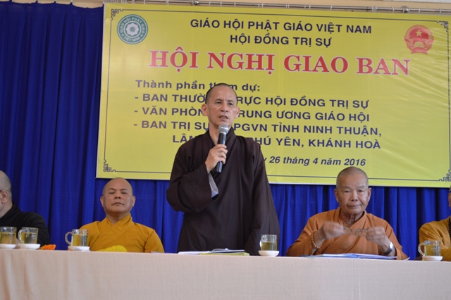 Khánh Hòa: Hội nghị giao ban giữa TƯGH &amp; 4 tỉnh miền Trung