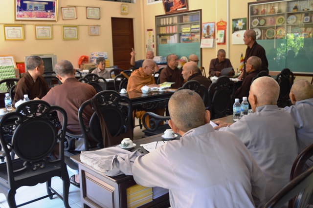 Phật giáo Khánh Hòa họp triển khai chương trình Đại lễ Phật Đản PL.2560