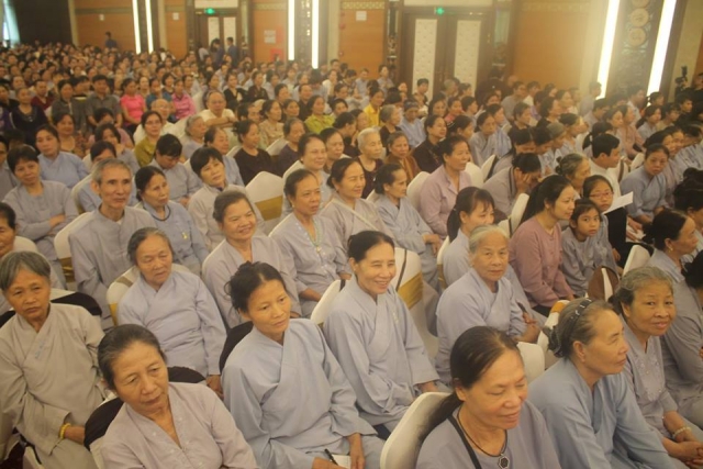 Thanh Hóa: TT. Thích Chân Quang thuyết giảng chủ đề &quot;Đạo đức trong ăn uống&quot;