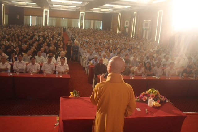 Thanh Hóa: TT. Thích Chân Quang thuyết giảng chủ đề &quot;Đạo đức trong ăn uống&quot;