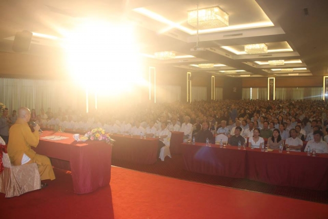 Thanh Hóa: TT. Thích Chân Quang thuyết giảng chủ đề &quot;Đạo đức trong ăn uống&quot;