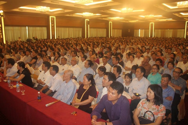 Thanh Hóa: TT. Thích Chân Quang thuyết giảng chủ đề &quot;Đạo đức trong ăn uống&quot;