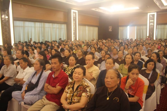 Thanh Hóa: TT. Thích Chân Quang thuyết giảng chủ đề &quot;Đạo đức trong ăn uống&quot;