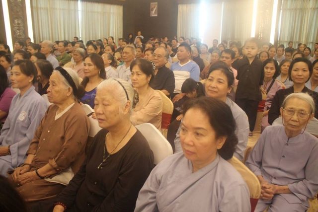 Thanh Hóa: TT. Thích Chân Quang thuyết giảng chủ đề &quot;Đạo đức trong ăn uống&quot;
