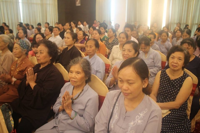 Thanh Hóa: TT. Thích Chân Quang thuyết giảng chủ đề &quot;Đạo đức trong ăn uống&quot;