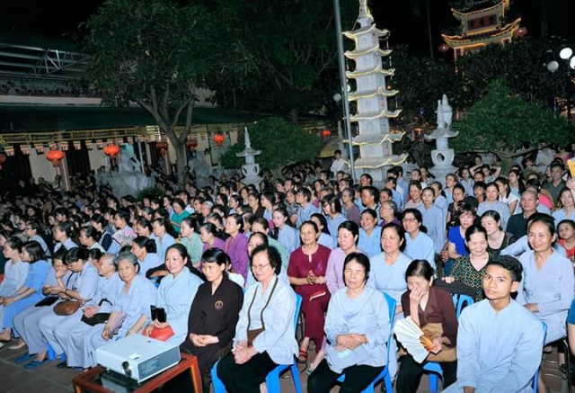Thanh Hóa: TT. Thích Chân Quang thuyết giảng tại chùa Thanh Hà