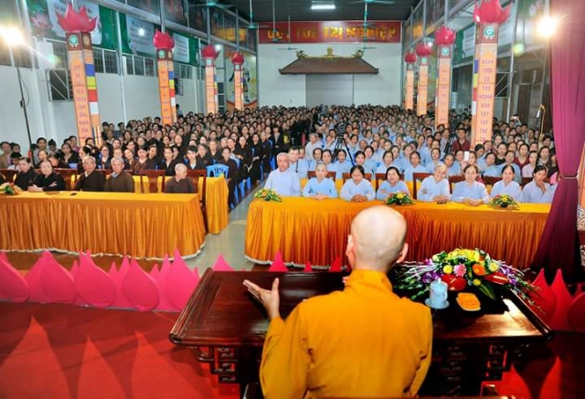 Thanh Hóa: TT. Thích Chân Quang thuyết giảng tại chùa Thanh Hà