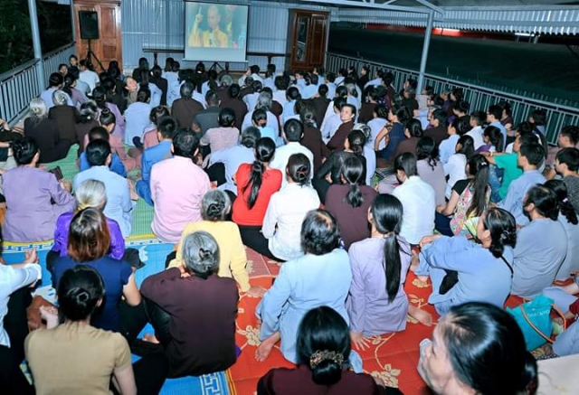 Thanh Hóa: TT. Thích Chân Quang thuyết giảng tại chùa Thanh Hà