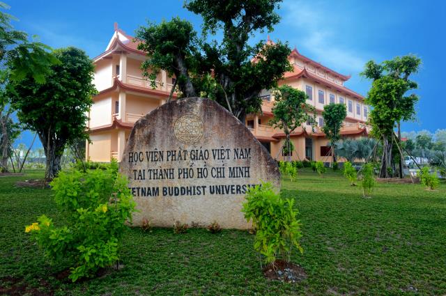 Hòa thượng Thích Trí Quảng thuyết giảng tại Học viện Phật giáo Việt Nam tại TP. HCM