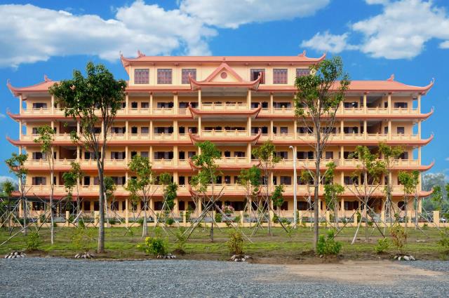 Hòa thượng Thích Trí Quảng thuyết giảng tại Học viện Phật giáo Việt Nam tại TP. HCM
