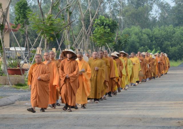 Hòa thượng Thích Trí Quảng thuyết giảng tại Học viện Phật giáo Việt Nam tại TP. HCM