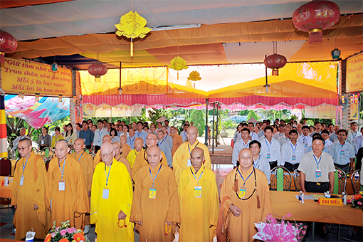Gia Lai: Đại Hội Đại Biểu Phật giáo Huyện Đăkpơ lần thứ 3, nhiệm k ỳ 2016-2021