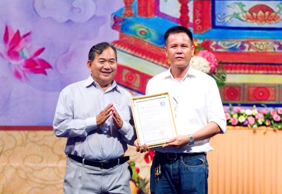 BRVT: Chương trình vinh danh gương sáng ở chùa Thiền Tôn Phật Quang