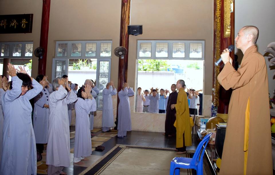 TP. HCM: Khóa tu thiền tại chùa Từ Tân
