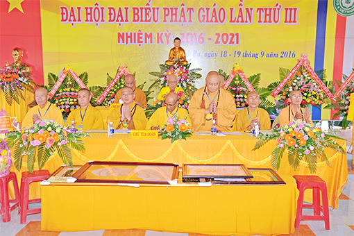 Gia Lai: Đại Hội Đại Biểu Phật giáo Huyện Đăkpơ lần thứ 3, nhiệm k ỳ 2016-2021