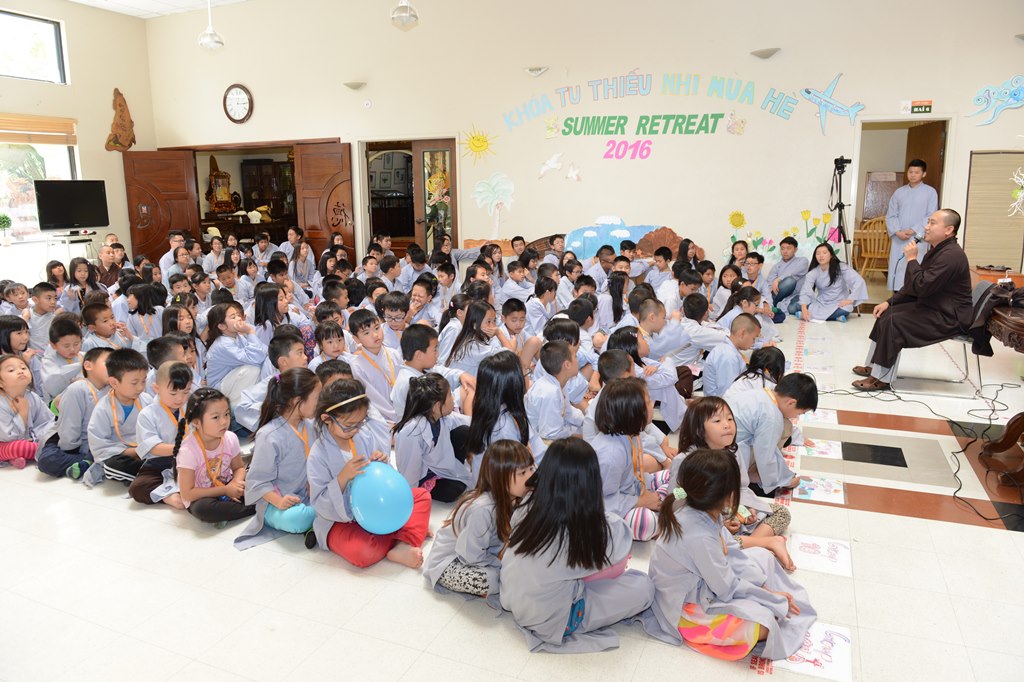 Hoa Kỳ : Chùa Đức Viên San Jose tổ chức khóa tu thiếu nhi mùa hè 2016