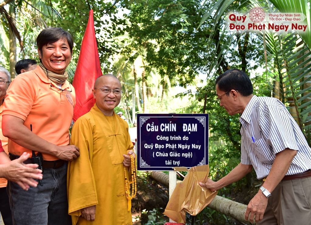 Quỹ Đạo Phật Ngày Nay - Tổng Kết Chương Trình Khánh Thành Cầu Và Trao Quà Tại Bến Tre T7/2016 (C72b)
