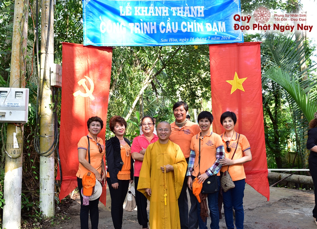 Quỹ Đạo Phật Ngày Nay - Tổng Kết Chương Trình Khánh Thành Cầu Và Trao Quà Tại Bến Tre T7/2016 (C72b)