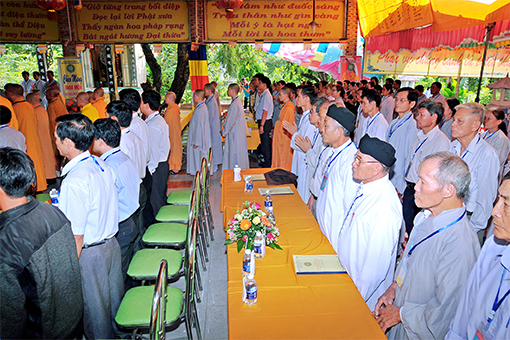 Gia Lai: Đại Hội Đại Biểu Phật giáo Huyện Đăkpơ lần thứ 3, nhiệm k ỳ 2016-2021