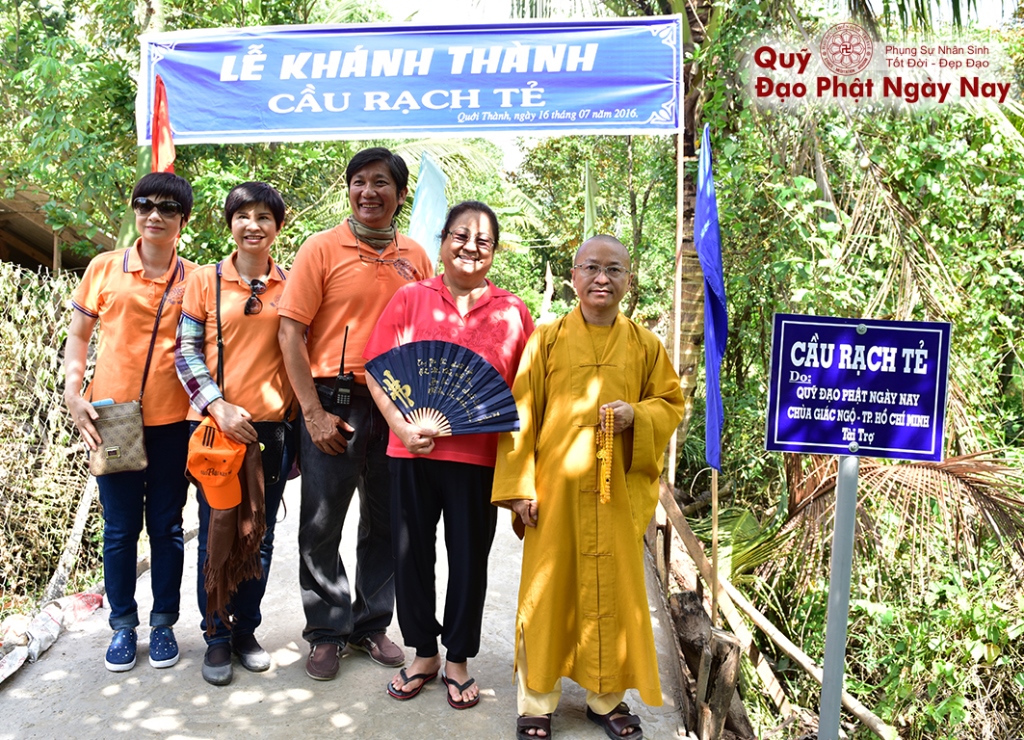 Quỹ Đạo Phật Ngày Nay - Tổng Kết Chương Trình Khánh Thành Cầu Và Trao Quà Tại Bến Tre T7/2016 (C72b)
