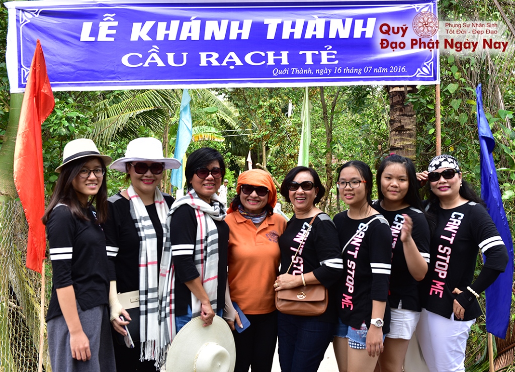 Quỹ Đạo Phật Ngày Nay - Tổng Kết Chương Trình Khánh Thành Cầu Và Trao Quà Tại Bến Tre T7/2016 (C72b)