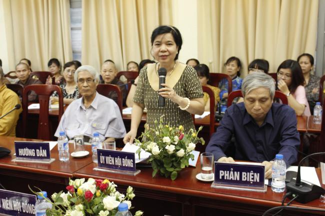 Ni sư Thích Đàm Lan bảo vệ xuất sắc luận án Tiến sĩ