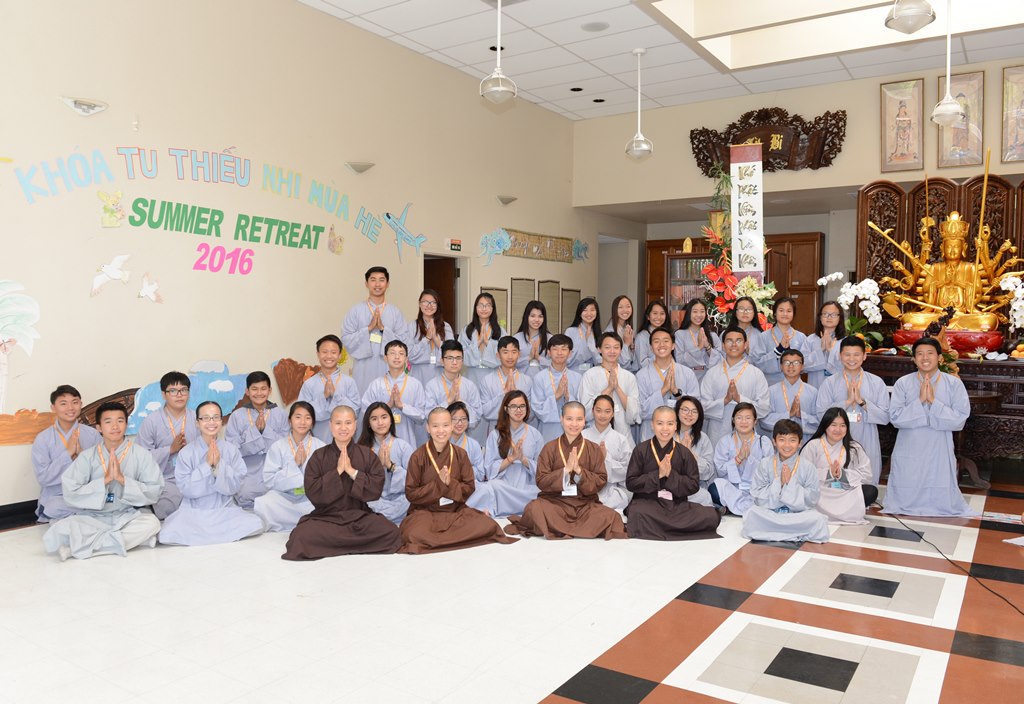 Hoa Kỳ : Chùa Đức Viên San Jose tổ chức khóa tu thiếu nhi mùa hè 2016