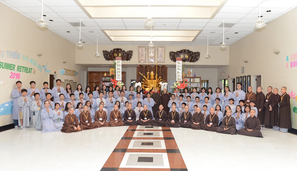 Hoa Kỳ : Chùa Đức Viên San Jose tổ chức khóa tu thiếu nhi mùa hè 2016