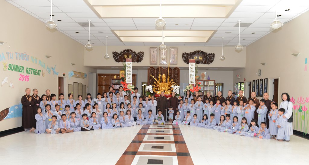 Hoa Kỳ : Chùa Đức Viên San Jose tổ chức khóa tu thiếu nhi mùa hè 2016
