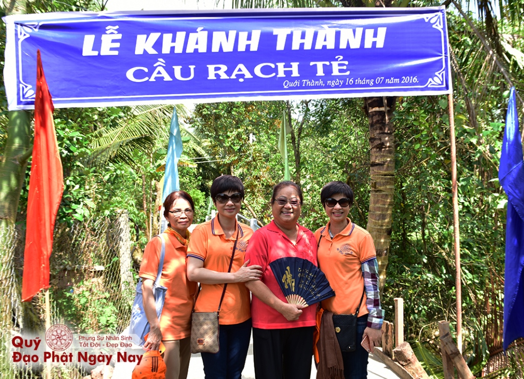 Quỹ Đạo Phật Ngày Nay - Tổng Kết Chương Trình Khánh Thành Cầu Và Trao Quà Tại Bến Tre T7/2016 (C72b)