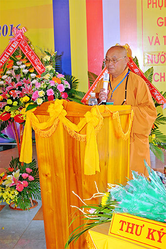Gia Lai: Đại Hội Đại Biểu Phật giáo Huyện Đăkpơ lần thứ 3, nhiệm k ỳ 2016-2021